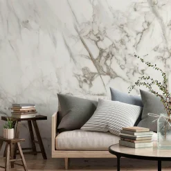 MOTIF Décoration murale adhésive (257 x 260 cm) Brown Jasper Gris Online