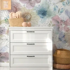 MOTIF Décoration murale adhésive (321 x 260 cm) Florelie Multicolore Hot