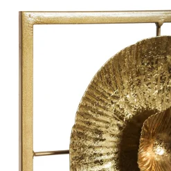 ATMOSPHERA Décation murale en métal (H61 cm) Seashell Or Sale