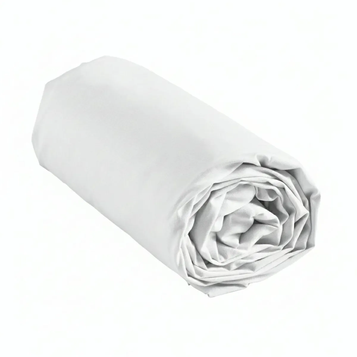 douceur d'intu017drieur Drap housse coton lavé (140 x 190 cm) Linella Blanc Outlet