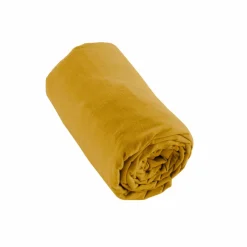 EMINZA Drap housse flanelle de coton (160 x 200 cm) Nina Jaune ocre Online