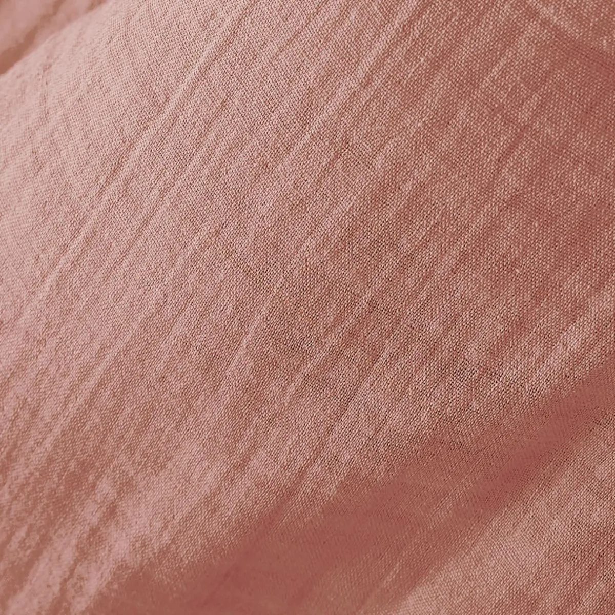 EMINZA Drap housse gaze de coton (90 x 200 cm) Gaïa Rose Pêche Clearance