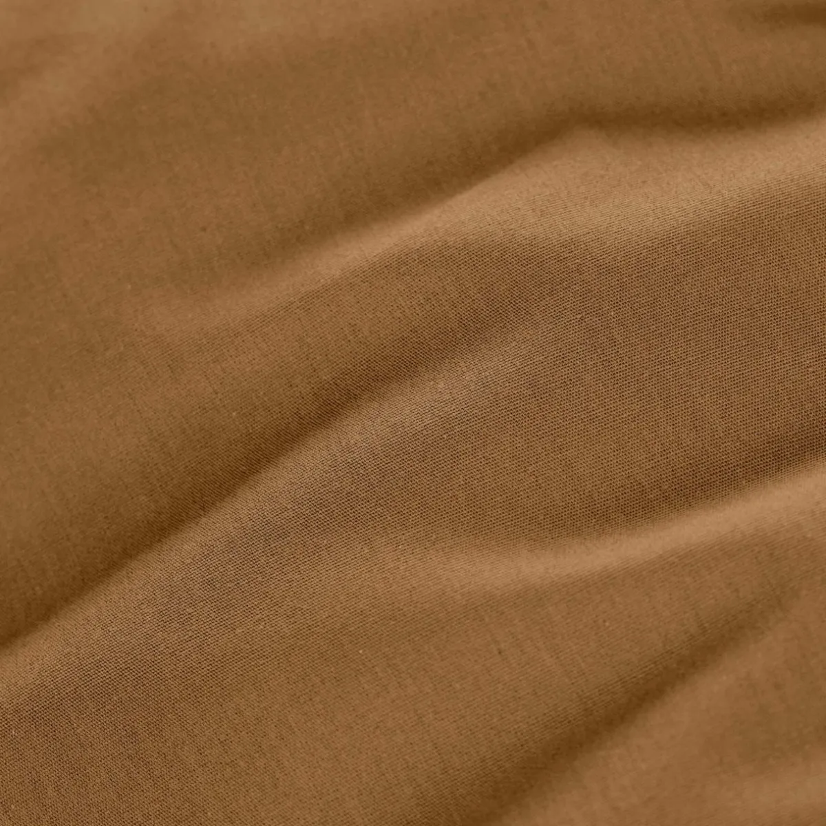 EMINZA Drap housse percale de coton (90 x 200 cm) Cali Camel Clearance
