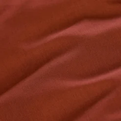 EMINZA Drap housse percale de coton (160 x 200 cm) Cali Terracotta Clearance