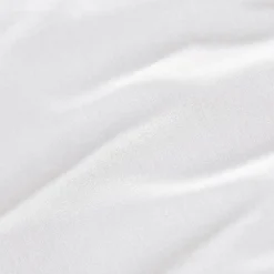 EMINZA Drap housse percale de coton (180 x 200 cm) Cali Blanc Hot