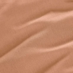 EMINZA Drap housse percale de coton (200 x 200 cm) Cali Rose Pêche Discount