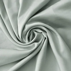 EMINZA Drap housse satin de bambou (140 x 200 cm) Sienna Vert Eucalyptus New