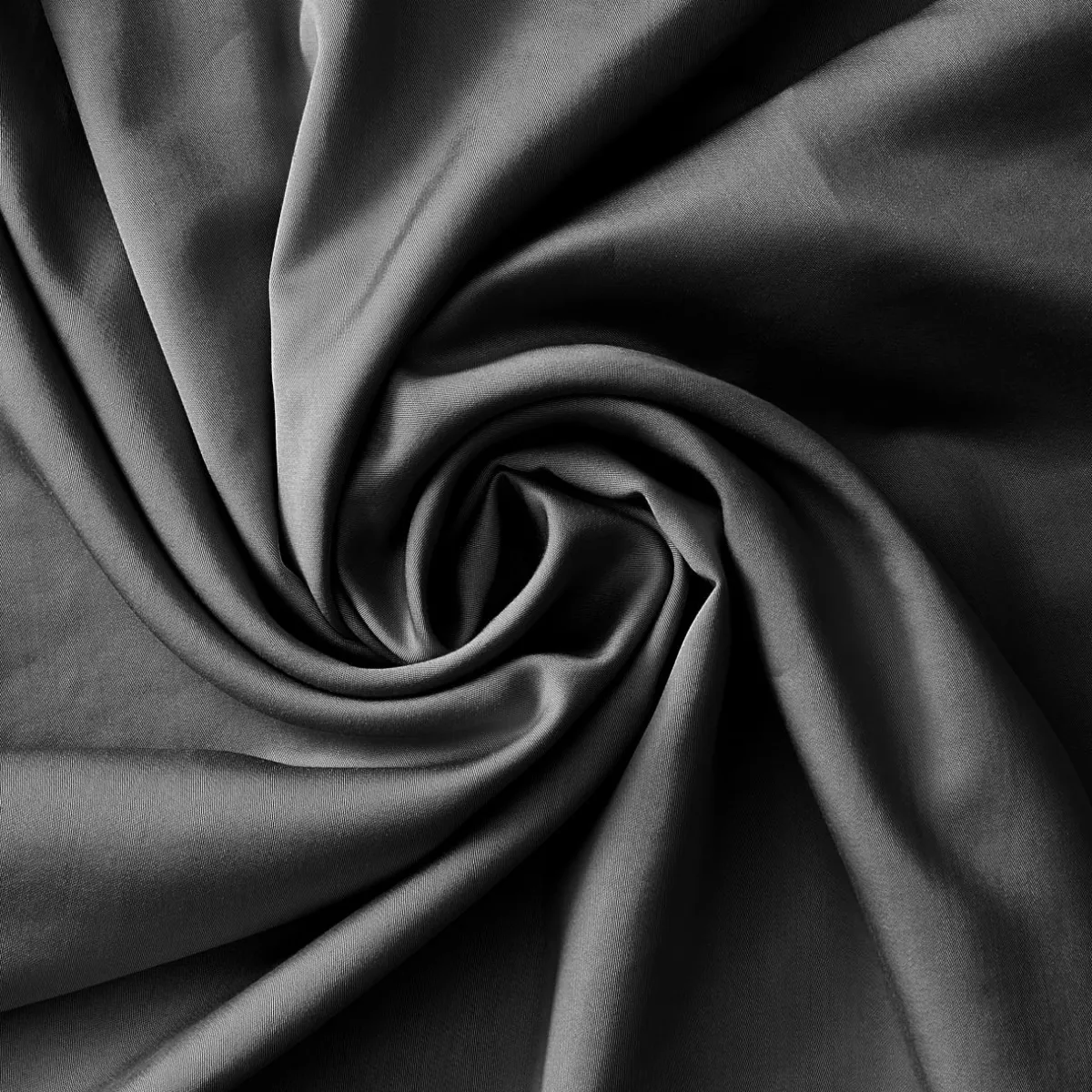EMINZA Drap housse satin de bambou (160 x 200 cm) Sienna Noir Hot