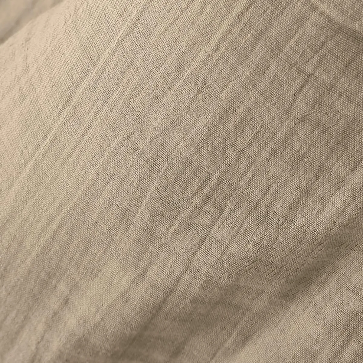 EMINZA Drap plat gaze de coton (240 x 300 cm) Gaïa Ficelle Outlet