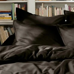EMINZA Drap plat percale de coton (270 x 300 cm) Cali Noir Online