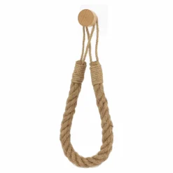 TENDANCE Dérouleur de papier - porte serviette adhésif Easy Chic Corde Naturel Clearance