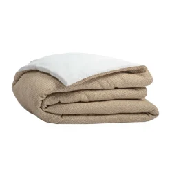 EMINZA Edredon coton (90 x 220 cm) Jamy Marron Clearance
