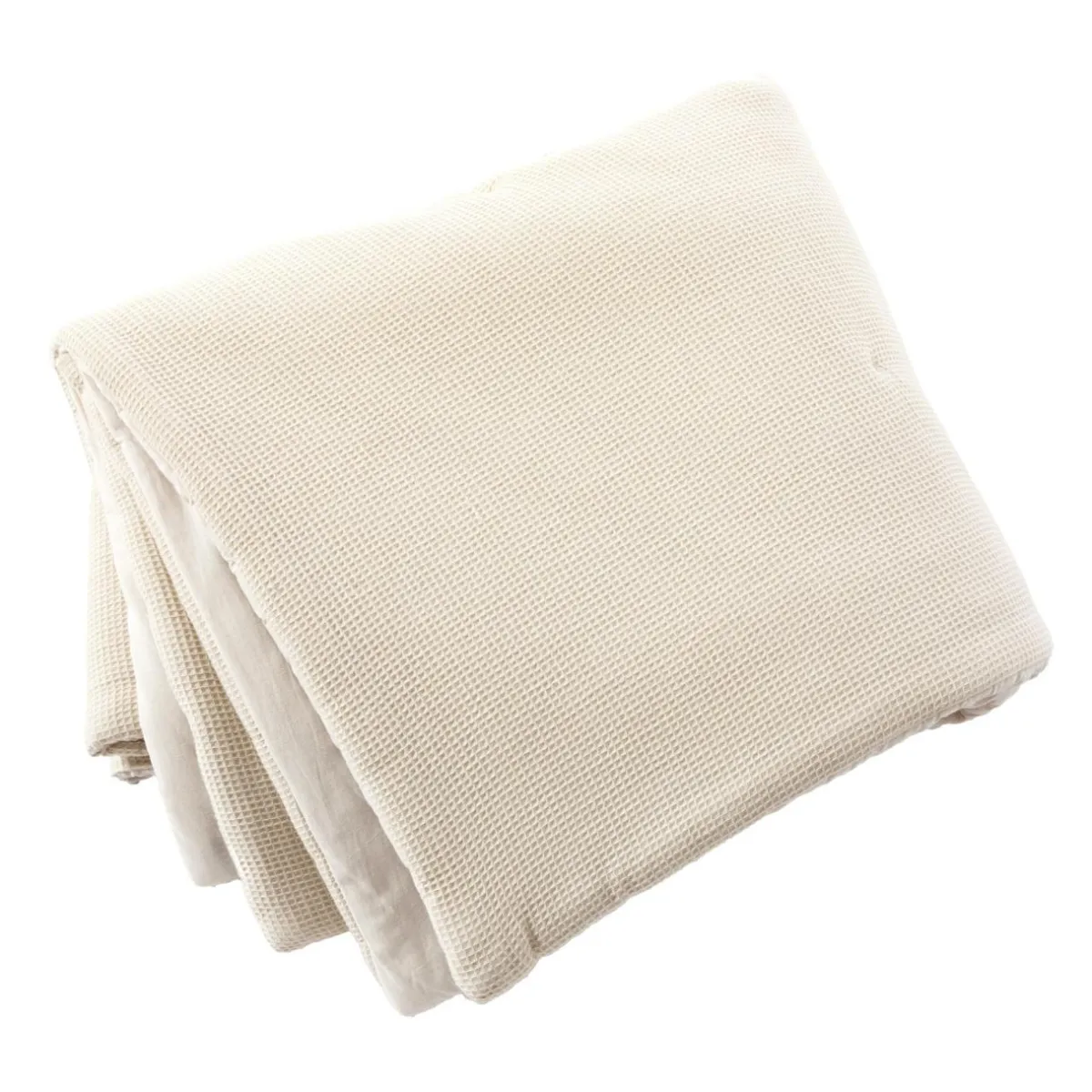 EMINZA Edredon coton nid d'abeille (90 x 220 cm) Eva Beige Sale