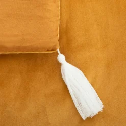 ATMOSPHERA Edredon velours (80 x 180 cm) Slow Jaune ocre Best