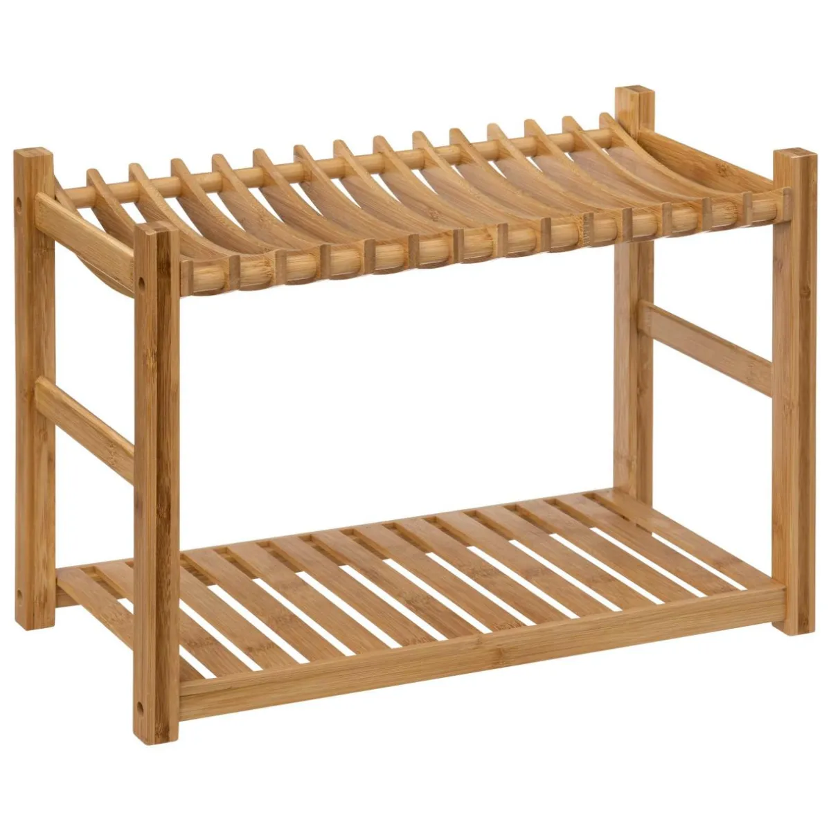 5 Five Simply Smart Egouttoir en bambou 2 niveaux (53 x 24 cm) Siao Naturel Bois Clearance