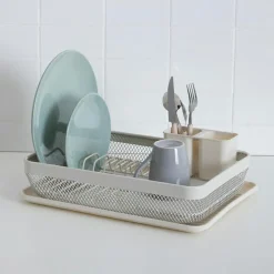 5 Five Simply Smart Egouttoir vaisselle en métal (43 x H13 cm) Mayaj Beige Online