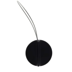 LUANCE Embrasse rideau aimantée (14 cm) Mistery mat Noir Clearance