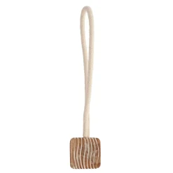 LUANCE Embrasse rideau bois Zebra Beige New