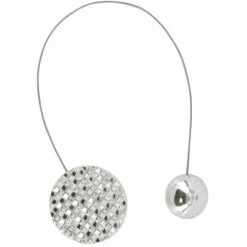 LUANCE Embrasse rideau Newport Chrome Gris Best