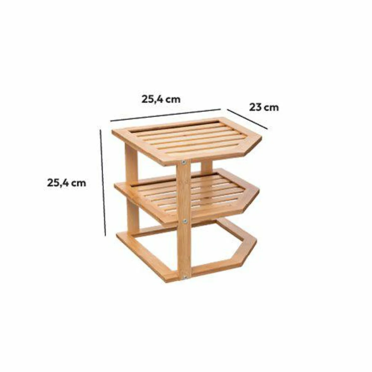 ATMOSPHERA Etagère d'angle (H103 cm) Bambou Naturel Hot