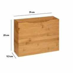 ATMOSPHERA Etagère murale aimantée (35 x 9 cm) Siao Naturel Bois Sale