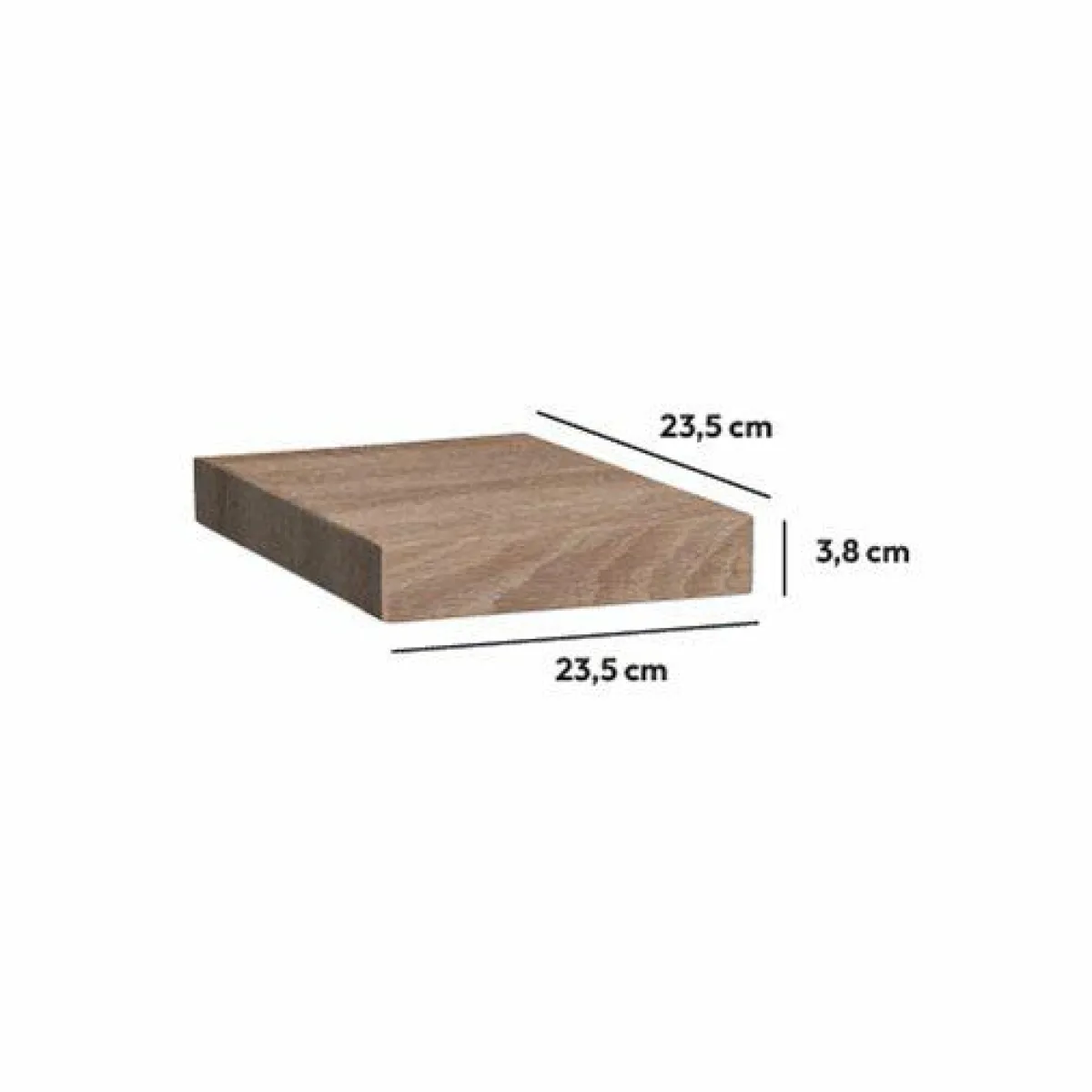 ATMOSPHERA Etagère murale en (23,5 cm) Fixy Naturel Bois Online