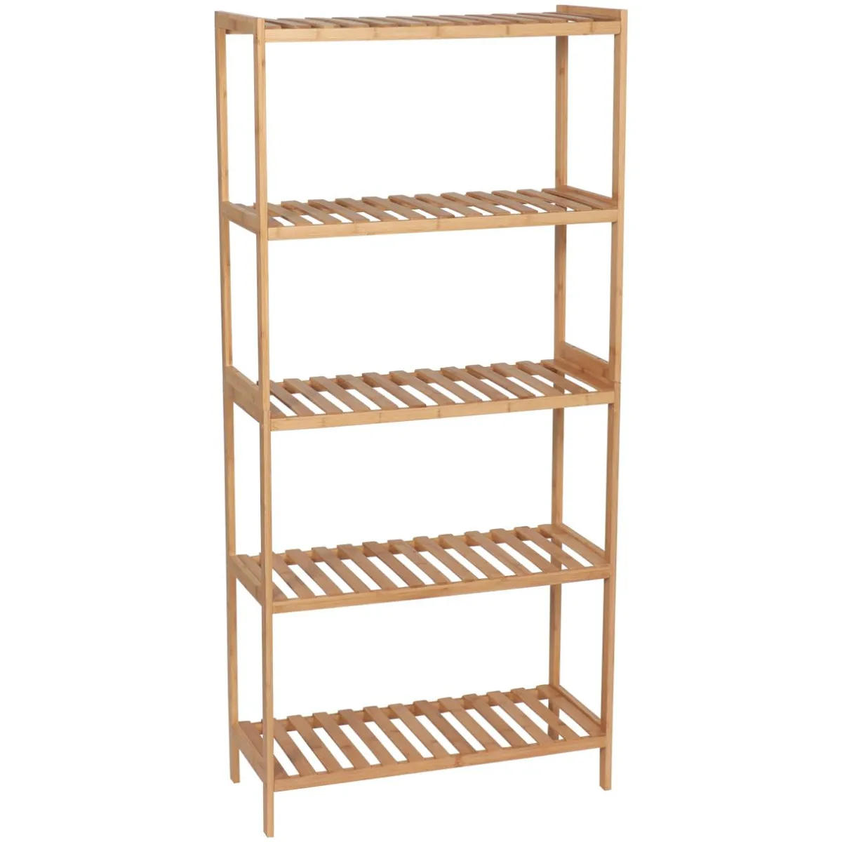 TENDANCE Etagère rangement en bambou (H130 cm) Harmonie Naturel Sale