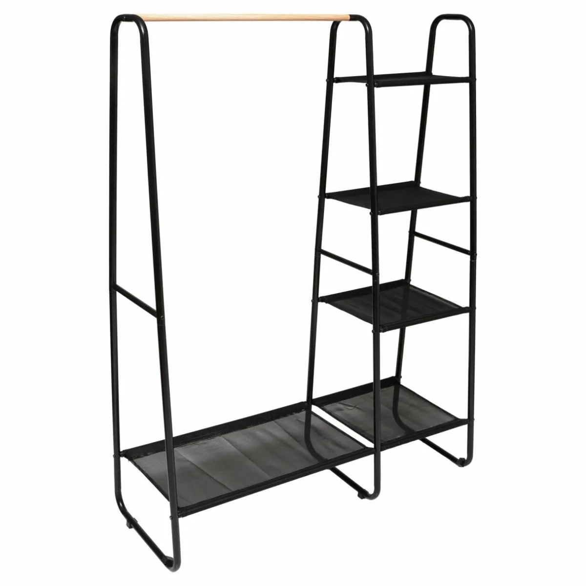 5 Five Simply Smart Etagères et portant à vêtements (H150 cm) Artemis Noir New