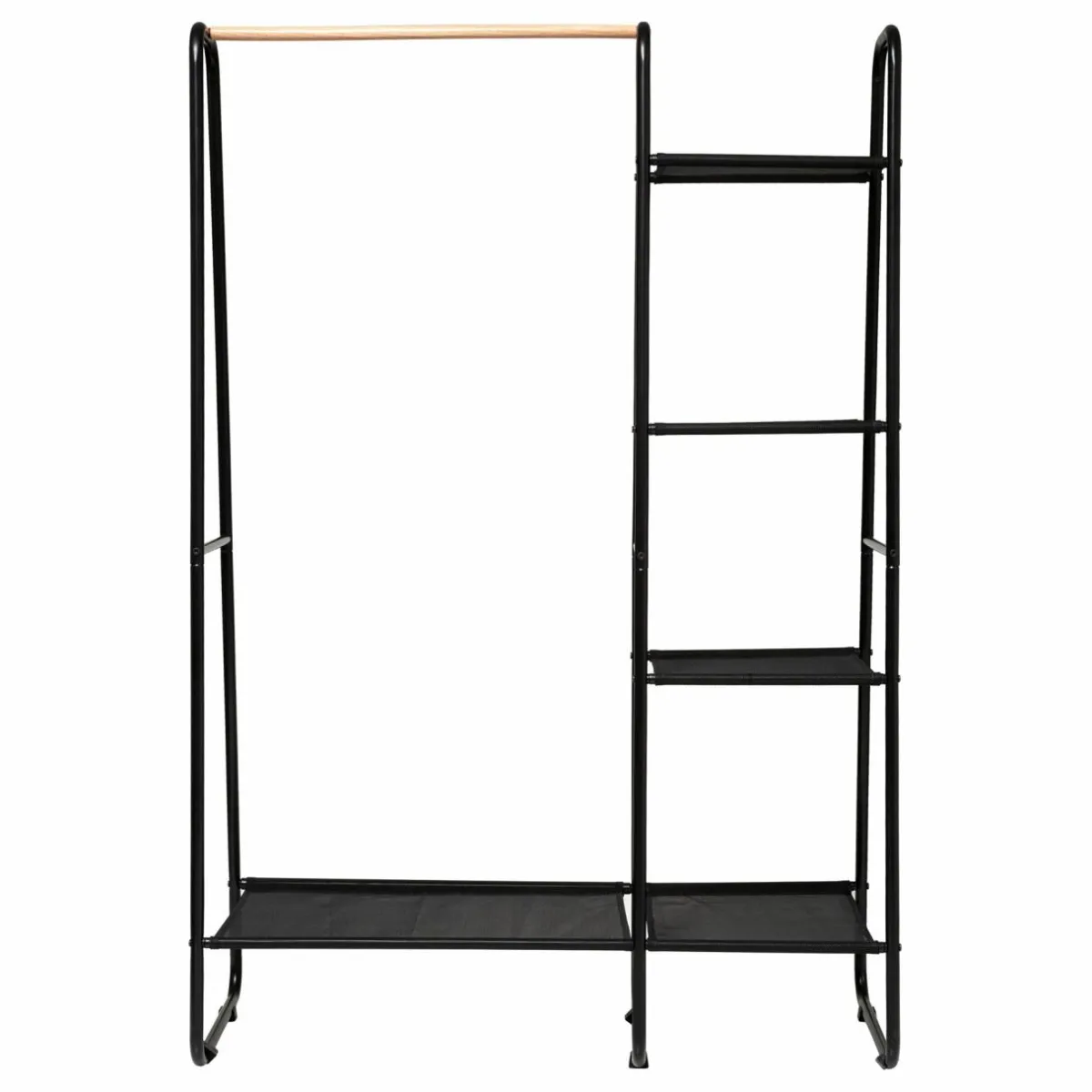5 Five Simply Smart Etagères et portant à vêtements (H150 cm) Artemis Noir New