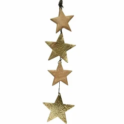 KAEMINGK Etoile de Noël à suspendre grappe (H16 cm) Manguier Or Discount