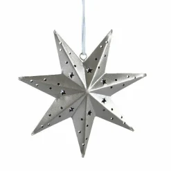 KAEMINGK Etoile de Noël à suspendre (H11 cm) Gia Argent Online