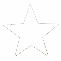 EMINZA Etoile lumineuse à suspendre 175 LED (D58 cm) Kais Blanc chaud Discount