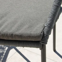 #N/A Fauteuil de jardin empilable Seville - Gris Clearance