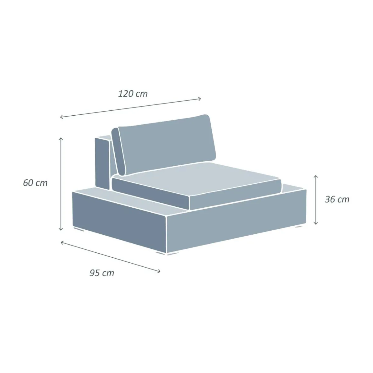 MOBELLIA Fauteuil de jardin en résine tressée Palma Blanc et beige Tresse Blanc - Beige Sale