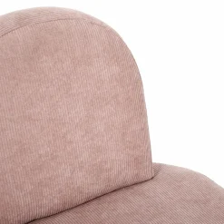 OSTARIA Fauteuil enfant velours (H50 cm) Augustin Rose