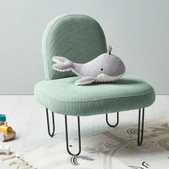 OSTARIA Fauteuil enfant velours (H50 cm) Augustin Vert Sale