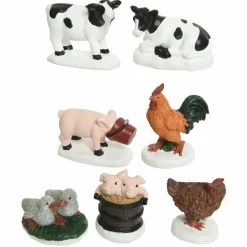 KAEMINGK Figurines animaux de la ferme pour village Online