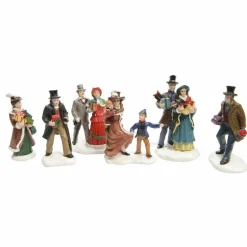KAEMINGK Figurines avec cadeaux pour village Outlet