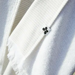 L'effet papillon Fouta coton et éponge (95 x 180 cm) Naël sable Beige Hot