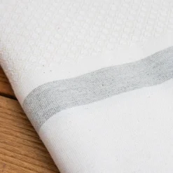 Fouta coton recyclé (100 x 200 cm) Selma he Blanc New