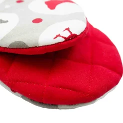 douceur d'intu017drieur Gant de cuisine (24.5 x 14.5 cm) Suzette Rouge Hot
