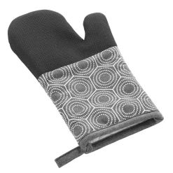 douceur d'intu017drieur Gant de cuisine ambidextre coton (30x18 cm) Alveis Gris Anthracite Outlet