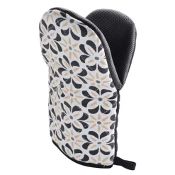 douceur d'intu017drieur Gant de cuisine coton (24.5 x 14.5 cm) Solaris Noir Discount