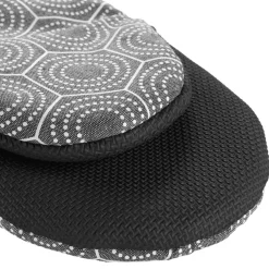 douceur d'intu017drieur Gant de cuisine coton (24.5 x 14.5 cm) Alveis Gris Anthracite Discount