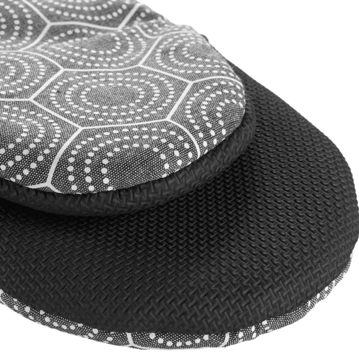 douceur d'intu017drieur Gant de cuisine coton (24.5 x 14.5 cm) Alveis Gris Anthracite Discount