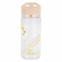 OSTARIA Gourde enfant plastique (17,5 cm) Cygne Rose Best