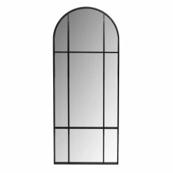 EMINZA Grand miroir à poser en métal (H173 cm) Industriel Noir Best