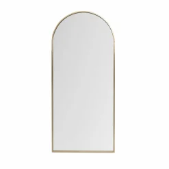 EMINZA Grand Miroir à poser en métal (H180 cm) Dallas Dé Or Discount