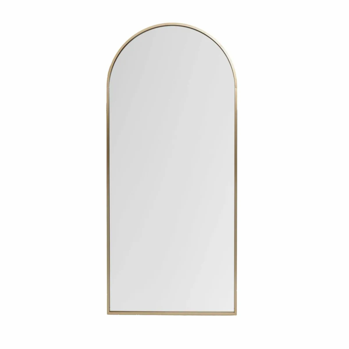 EMINZA Grand Miroir à poser en métal (H180 cm) Dallas Dé Or Discount