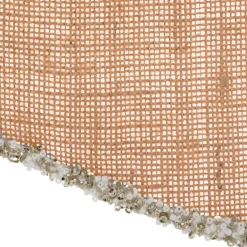 JJA Grand nœud de Noël en jute (H28 cm) Sublimissime Naturel